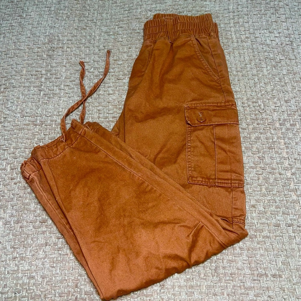 Burnt Orange Cargo Pants